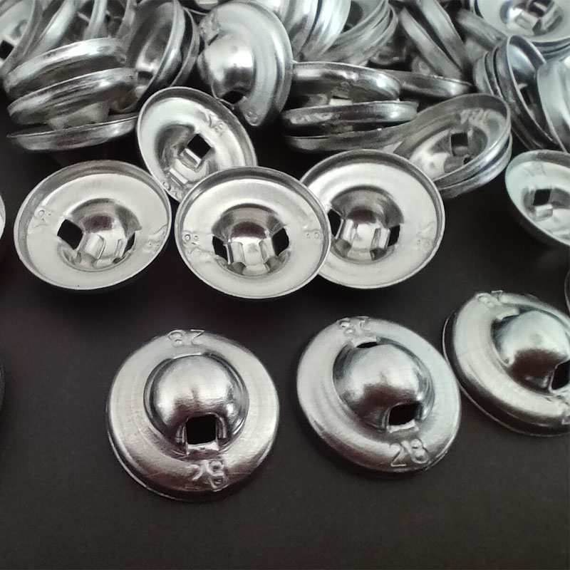 Leatherwork Eyelets - 500個入り メタル生地カバーボタン 22L 28L 30L 32L