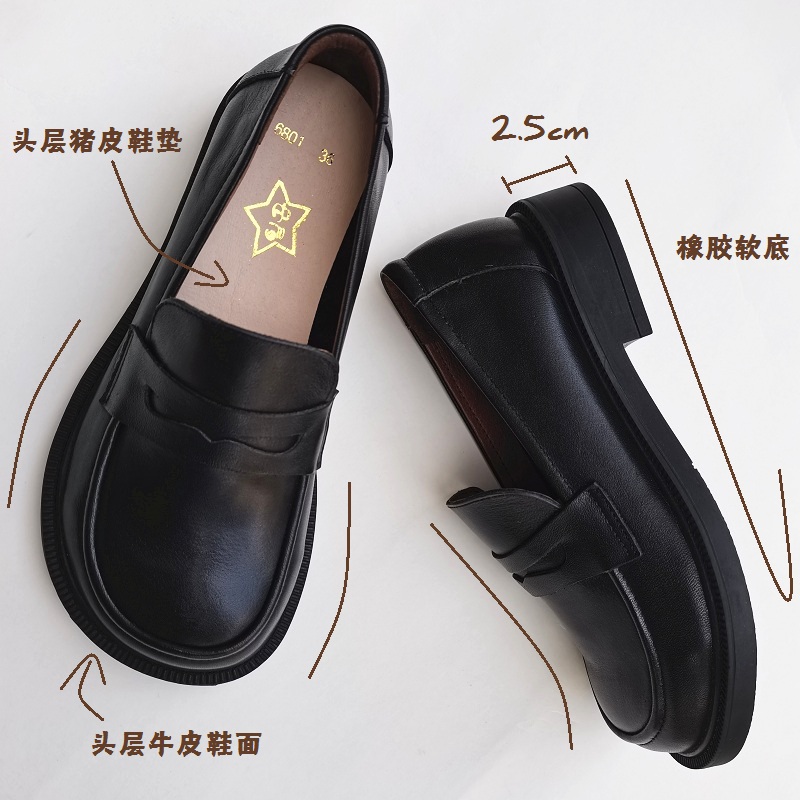 Cauaymade-カジュアルなオックスフォードの靴,男性用 - Leather Work Women Shoes のレビューと価格