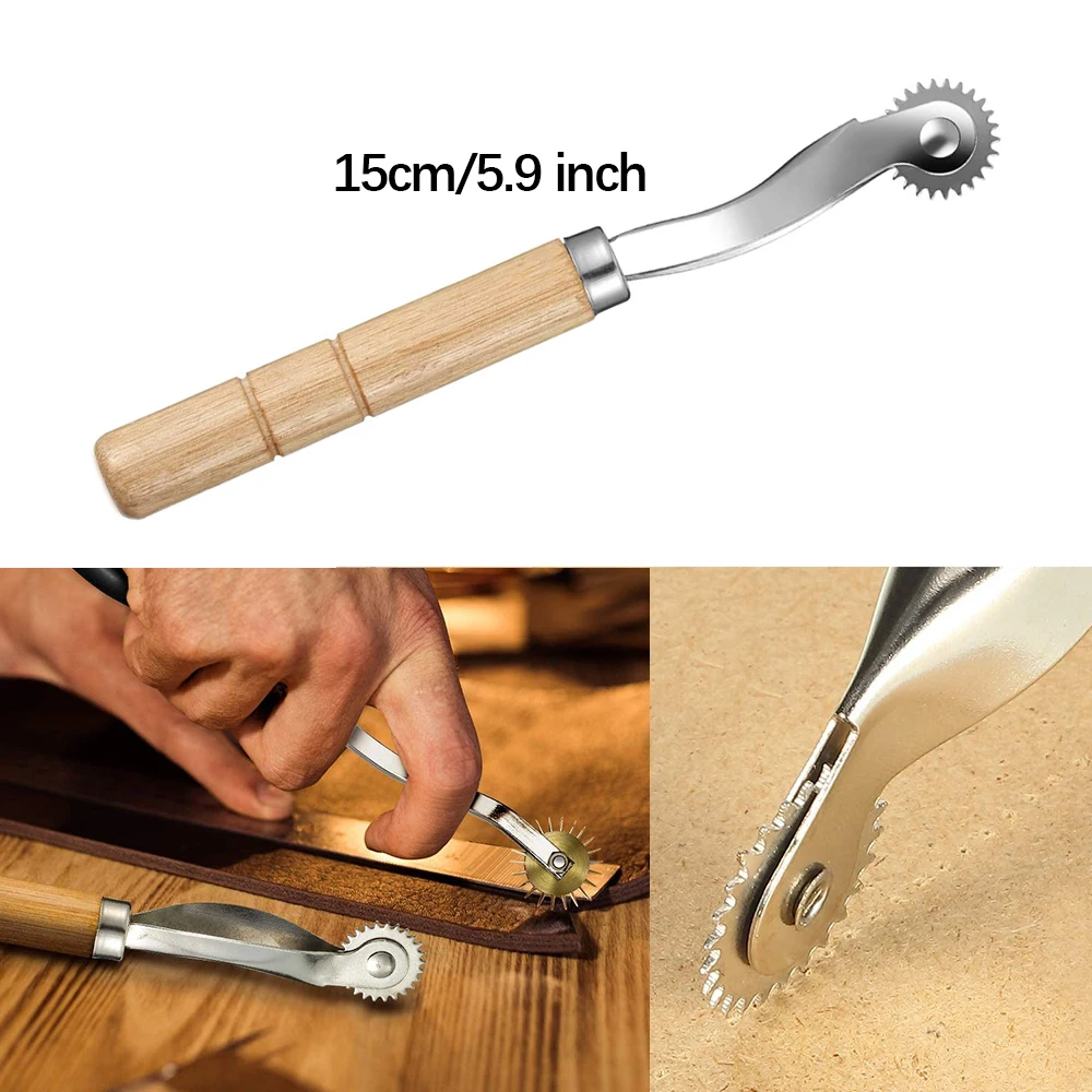 初心者向けレザークラフトソーイングキット、ワックス糸、木製ハ - Leatherwork Needles のレビューと価格