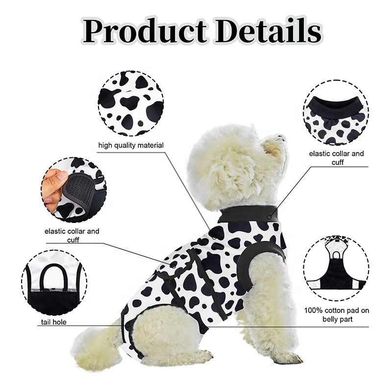 犬の手術スーツ女性のスプレーペットアパレル工場犬服サプライヤ - Leather Work Factory のレビューと価格