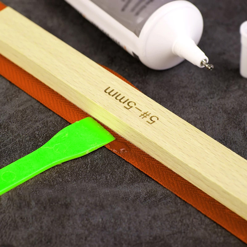 木製ジッパー接着用オーバーフロー防止定規ツール、DIY補助設 - Leatherwork Ruler のレビューと価格