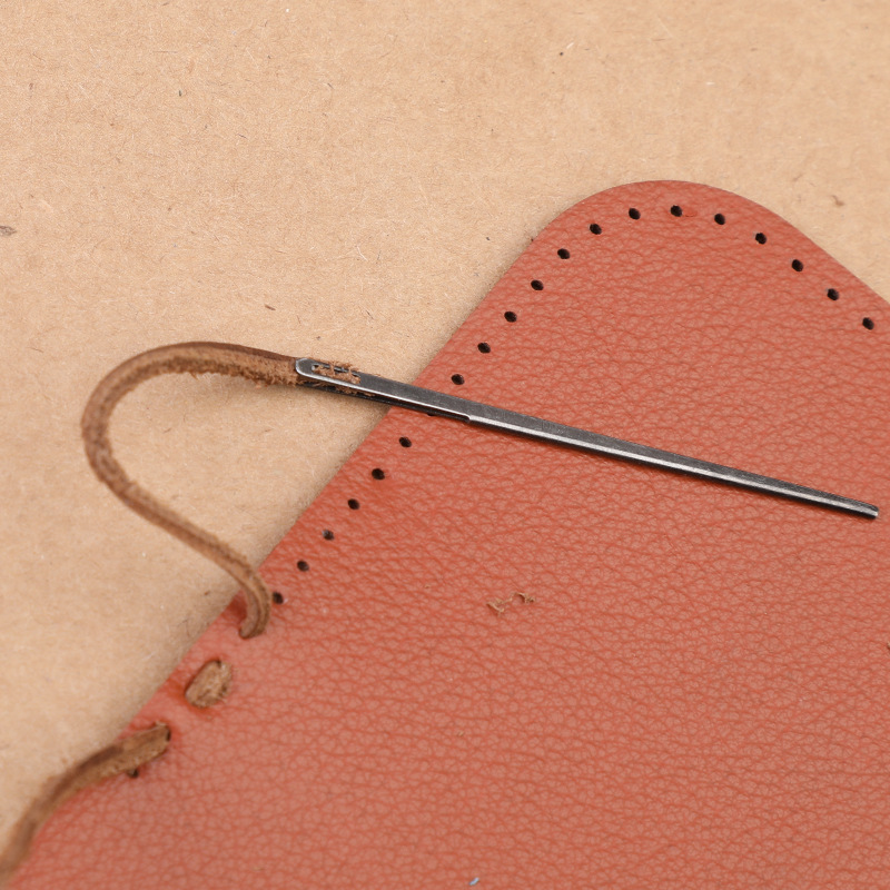 革糸針革ロープ針革糸ガンカラー針牛革レザーピンツール DIY - Leatherwork Needles のレビューと価格