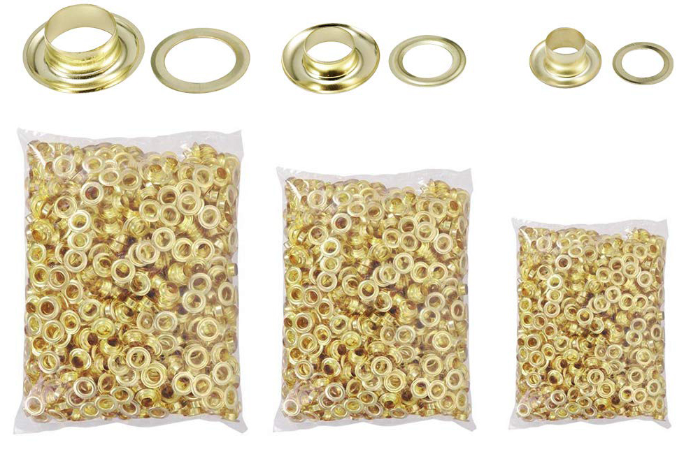 金属製のグルーメットキット,8mm,10mm,12mm,14 - Leatherwork Eyelets のレビューと価格