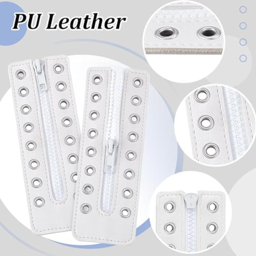 1 ペア 6 穴レザーレースインブーツジッパーインサート調節 - Leatherwork Eyelets のレビューと価格