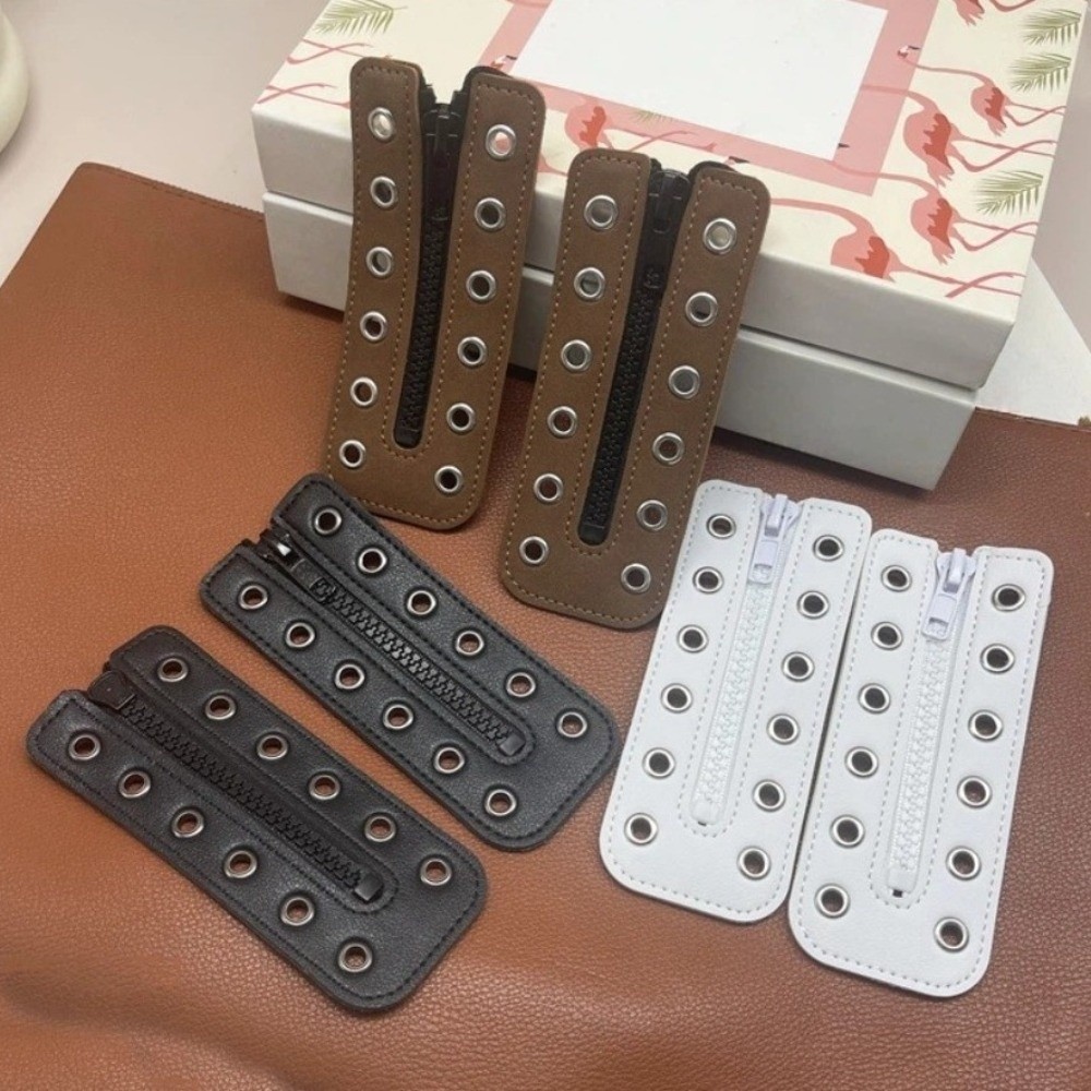 1 ペア 6 穴レザーレースインブーツジッパーインサート調節 - Leatherwork Eyelets のレビューと価格