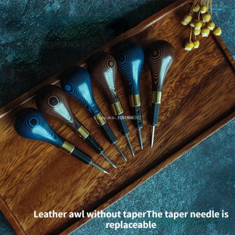 交換可能な革針,オリーブコーン,革細工バッグ,衣服ベルト,ミ - Leatherwork Needles のレビューと価格