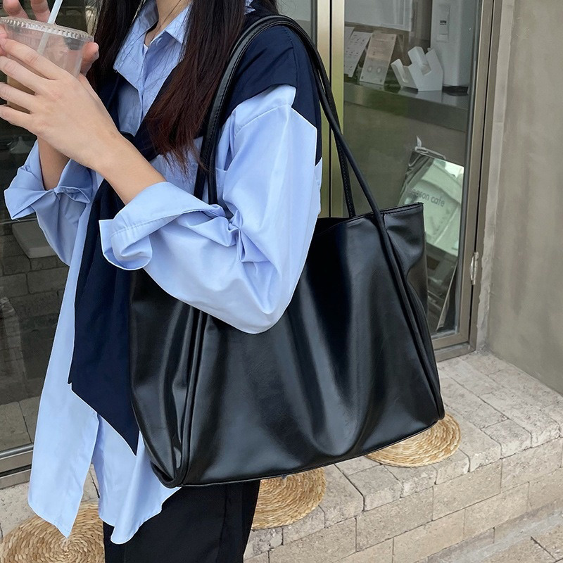 2026 女性新ヴィンテージショルダーバッグ女性の仕事通勤大 - Leather Work Handbag のレビューと価格