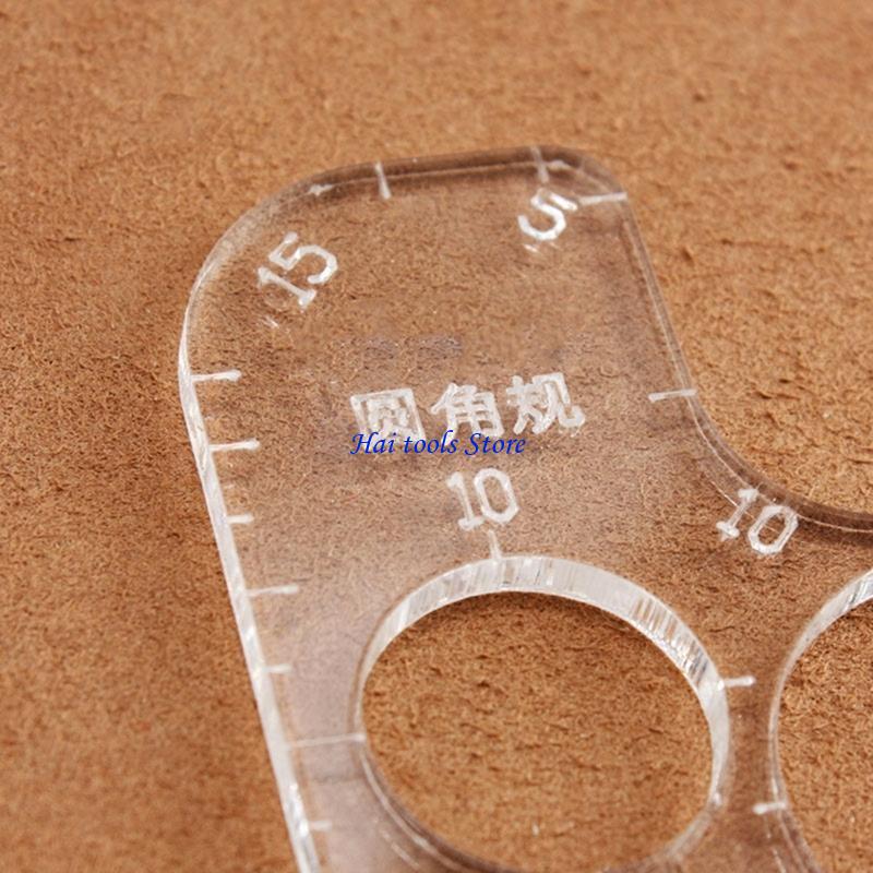 X37E プロフェッショナルグレードのアクリル革細工テンプレ - Leatherwork Ruler のレビューと価格