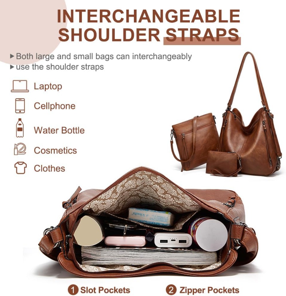 高級レディーストートバッグ ハンドバッグ PUレザー ファッ - Leather Work Handbag のレビューと価格