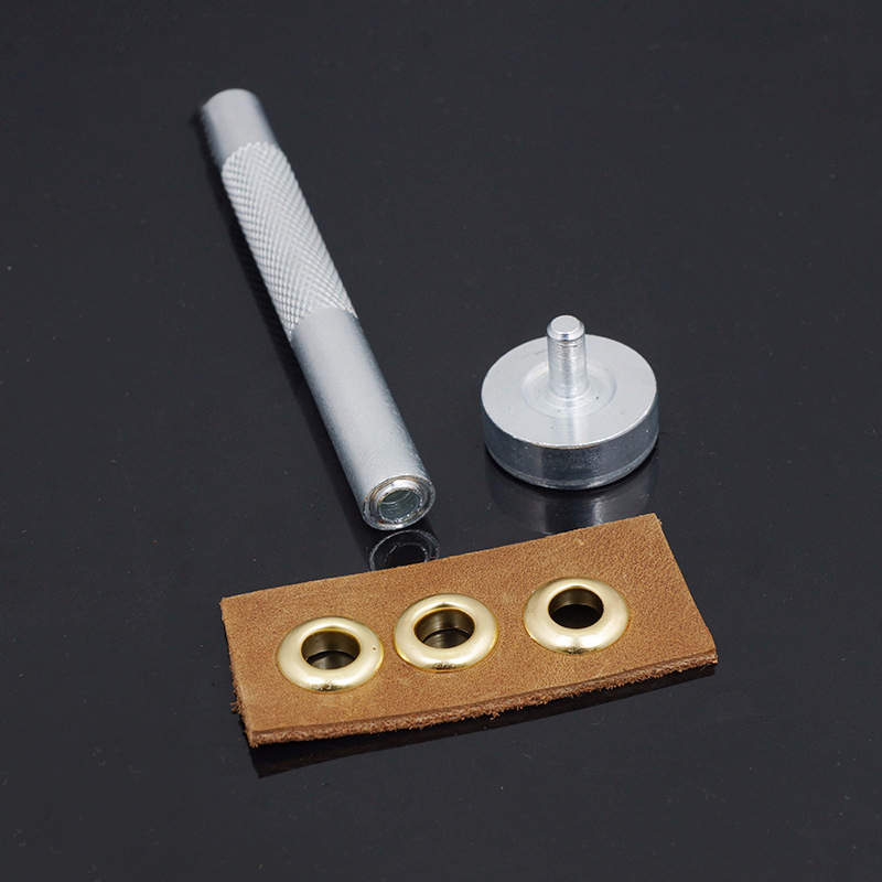 1 セットアイレットパンチダイ設定ツールキットレザークラフト - Leatherwork Eyelets のレビューと価格