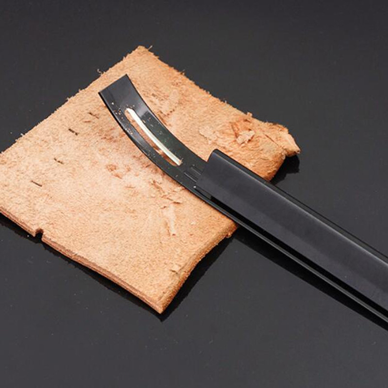 ステンレス鋼レザースキビングナイフ DIY レザークラフト安 - Skiver Leather Thin のレビューと価格