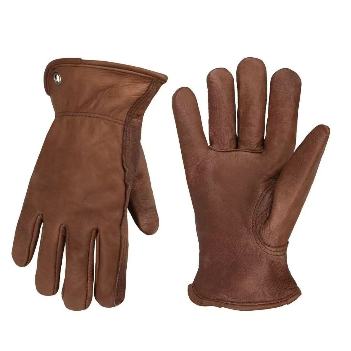 トップグレイン牛革手袋 防風 耐摩耗性 四季対応 オートバイ - Leather Work Factory のレビューと価格