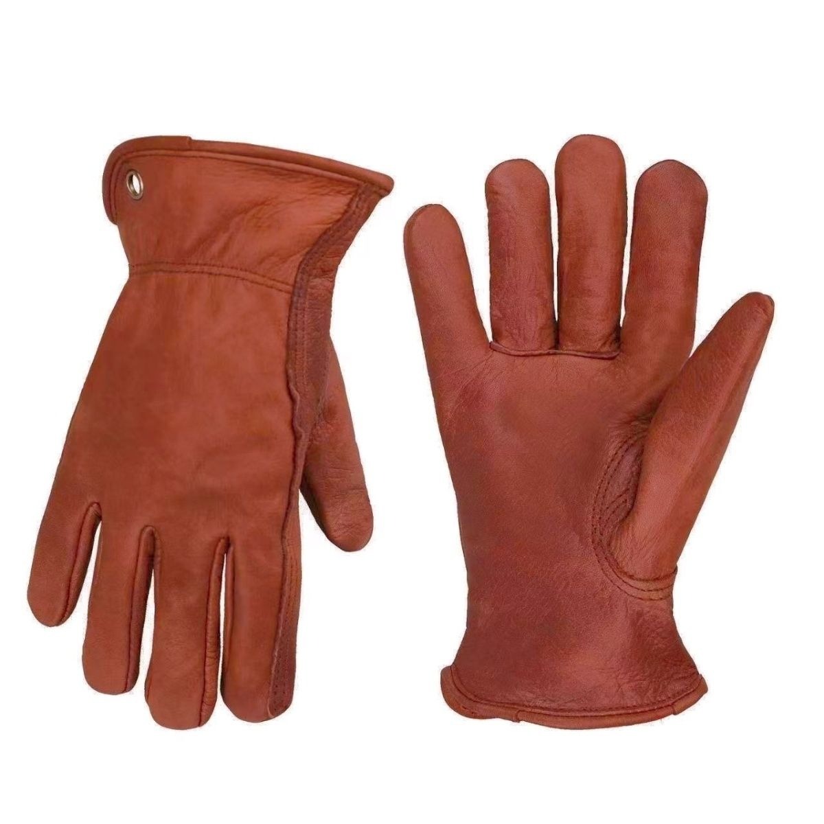 トップグレイン牛革手袋 防風 耐摩耗性 四季対応 オートバイ - Leather Work Factory のレビューと価格